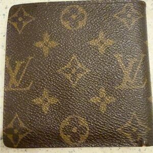 Louis Vuitton Brown Monogram Canvas Men's Wallet CA0964
